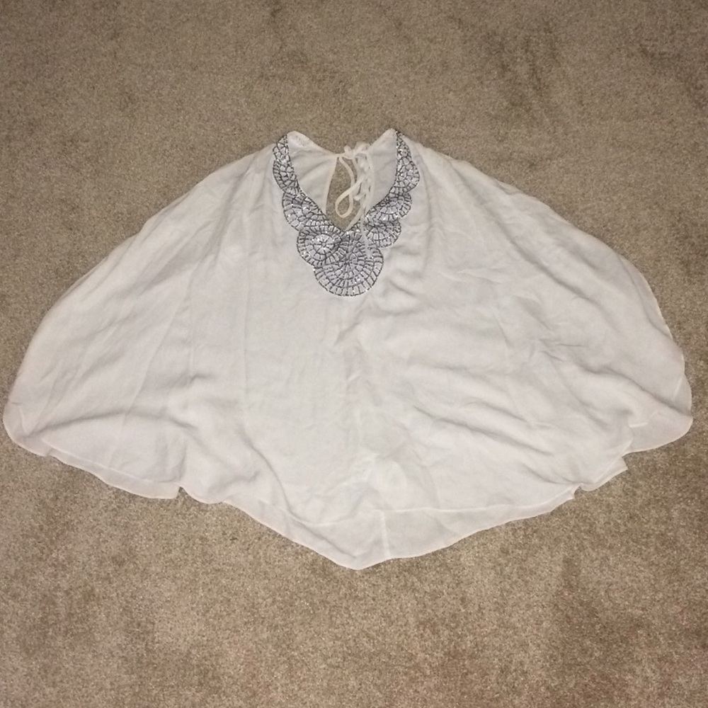 Bcbg poncho top